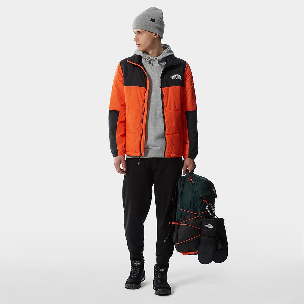 Bundy The North Face Gosei Puffer Panske Červené Oranžové | HJQ-945306
