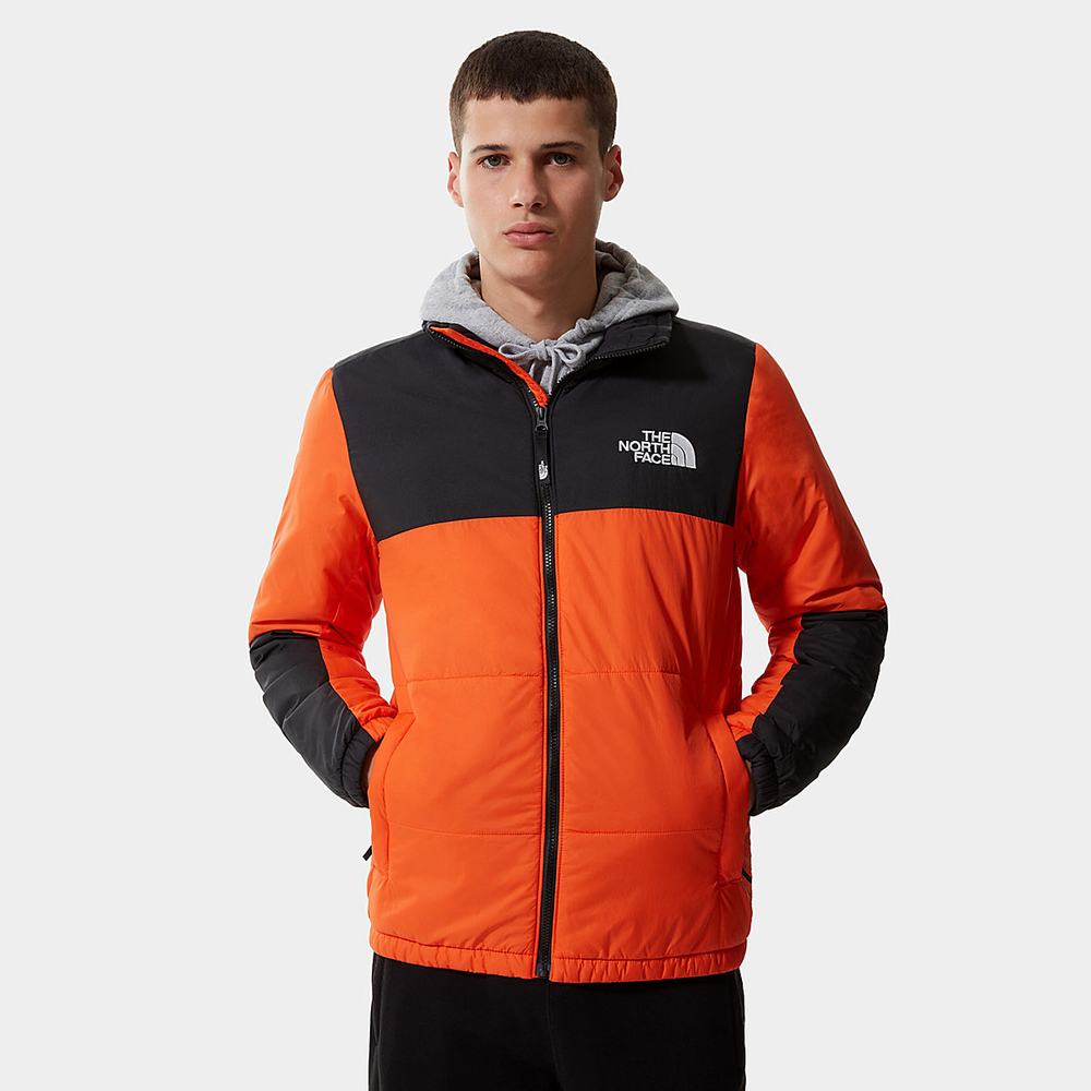 Bundy The North Face Gosei Puffer Panske Červené Oranžové | HJQ-945306