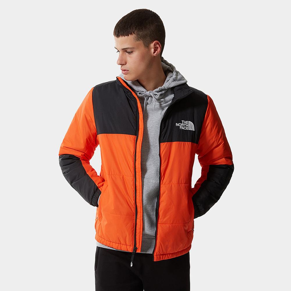 Bundy The North Face Gosei Puffer Panske Červené Oranžové | HJQ-945306