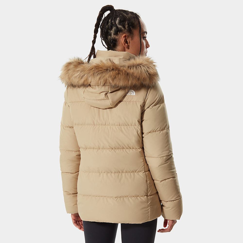 Bundy The North Face Gotham Damske Hnedožltý | UCV-751934