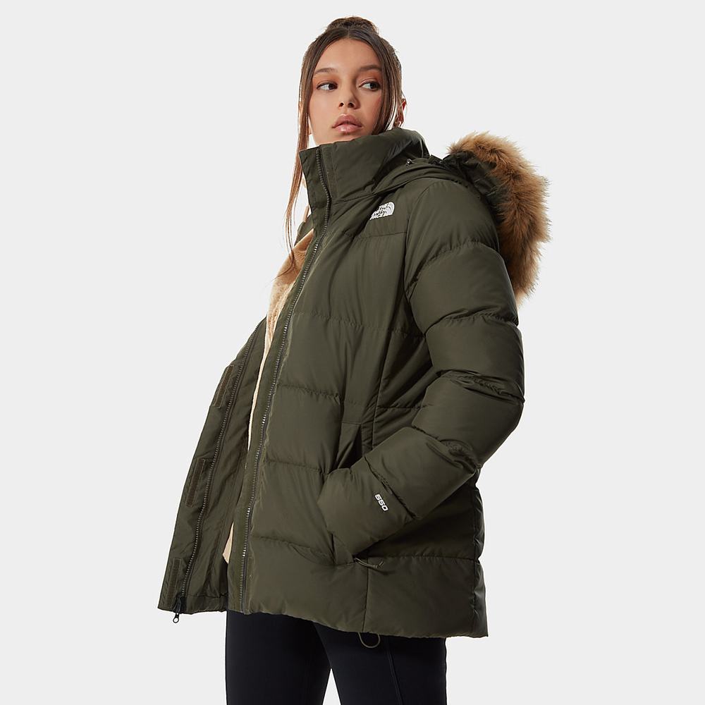 Bundy The North Face Gotham Damske Zelene | DUI-362840