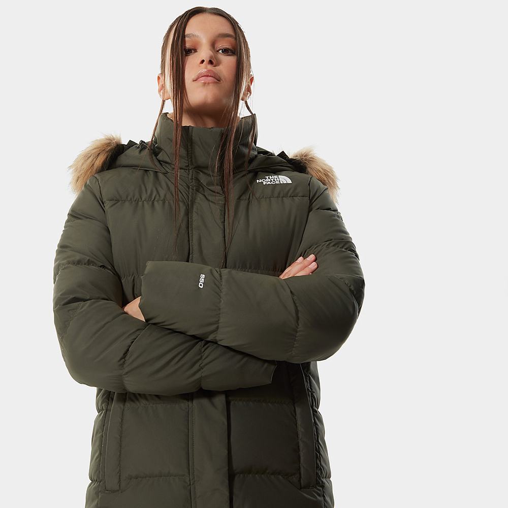 Bundy The North Face Gotham Damske Zelene | DUI-362840