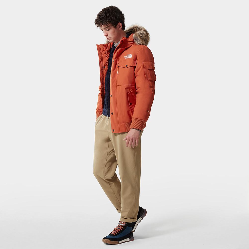 Bundy The North Face Gotham Panske Oranžové | LHU-891724