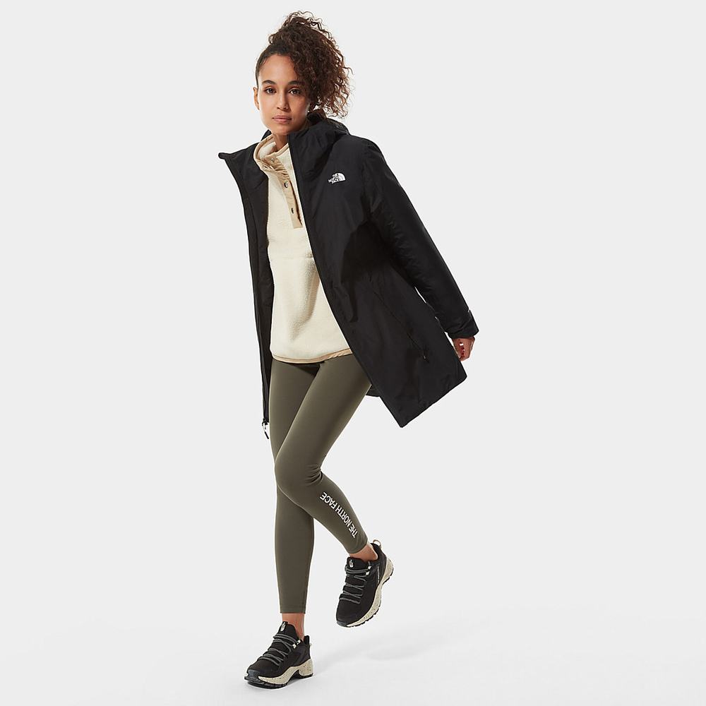 Bundy The North Face Hikesteller Insulated Damske Čierne | RIP-824596