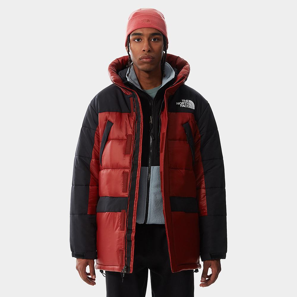 Bundy The North Face Himalayan Insulated Panske Tmavo Červené Tmavo Červené | KNZ-351064