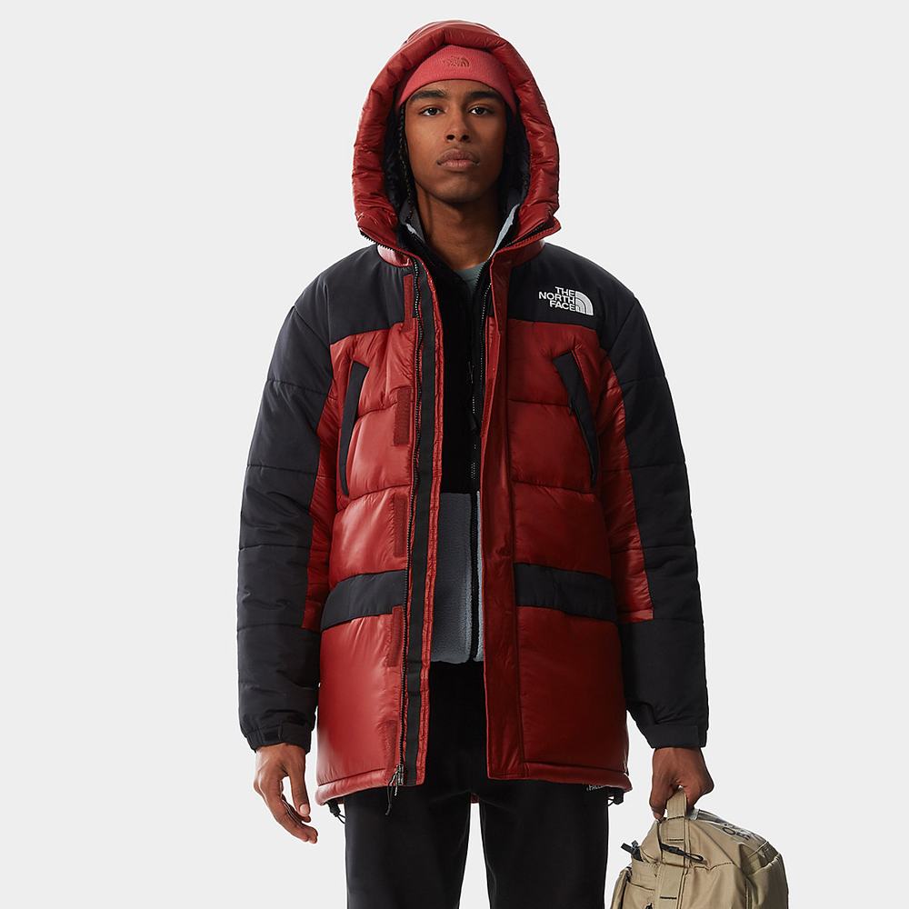 Bundy The North Face Himalayan Insulated Panske Tmavo Červené Tmavo Červené | KNZ-351064