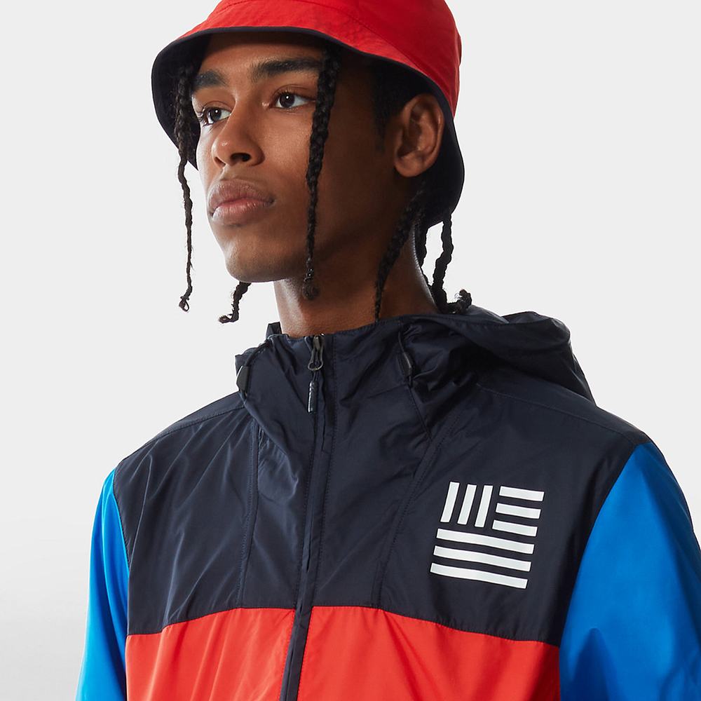Bundy The North Face INTERNATIONAL COLLECTION FANORAK Panske Červené Modre | BPU-024785
