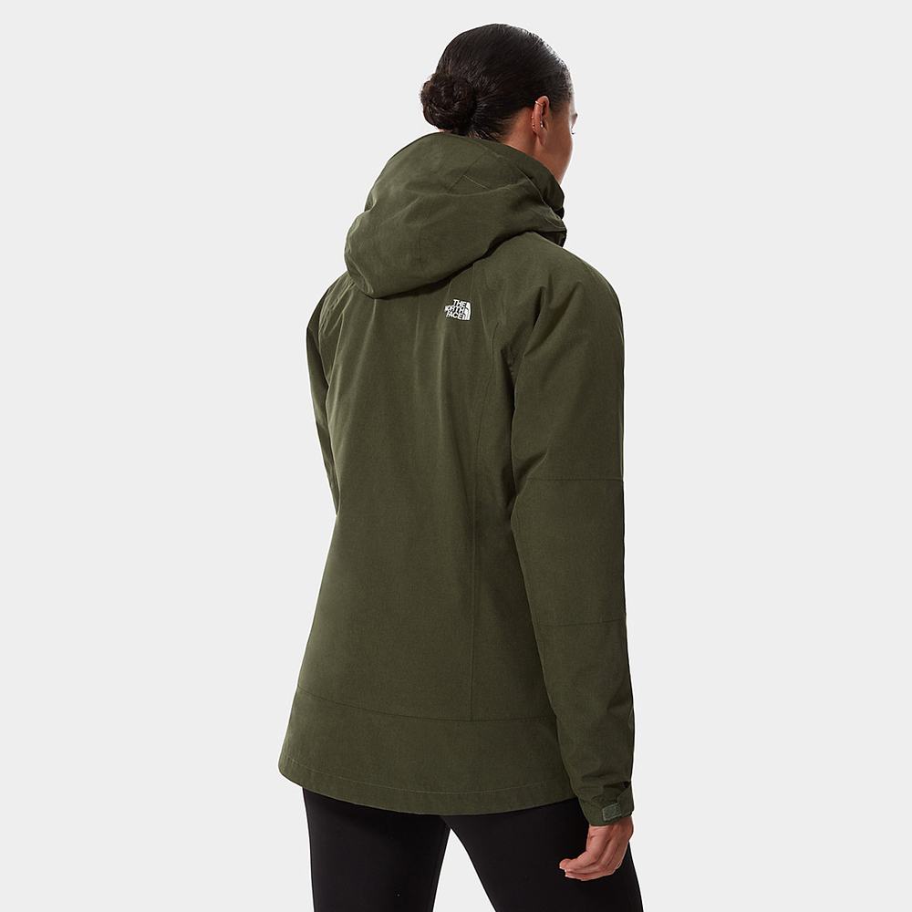 Bundy The North Face Inlux Triclimate Damske Olivovo Zelená | TXM-752384