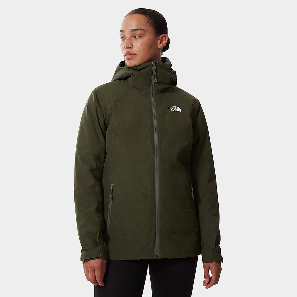 Bundy The North Face Inlux Triclimate Damske Olivovo Zelená | TXM-752384