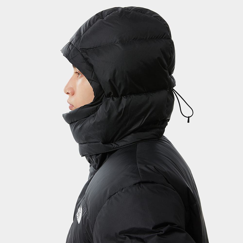 Bundy The North Face Long Insulated DOWN Panske Čierne | MFL-597184