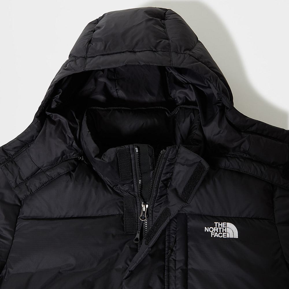 Bundy The North Face Long Insulated DOWN Panske Čierne | MFL-597184