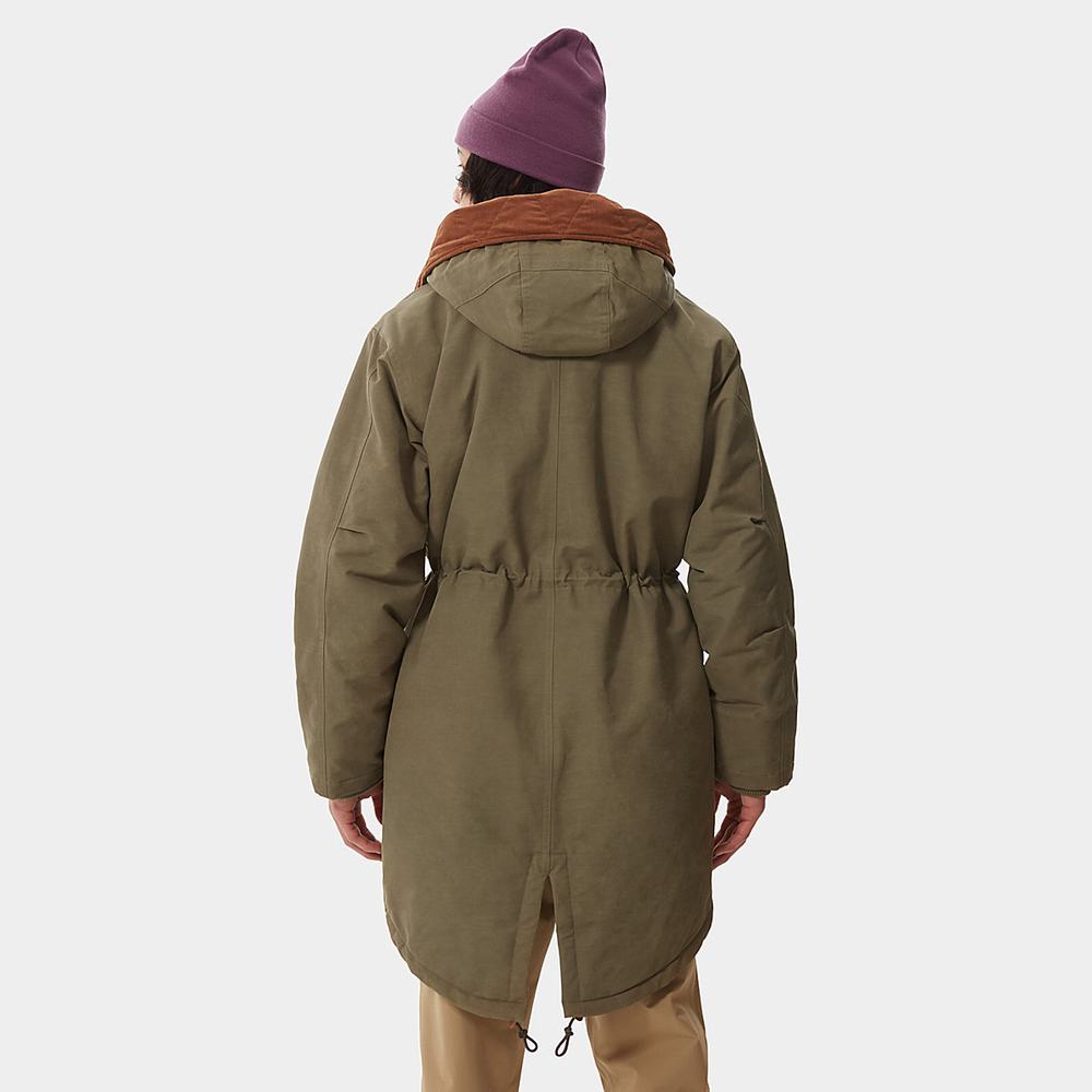 Bundy The North Face M66 Fishtail Panske Olivovo Zelená Zelene | UZW-826157
