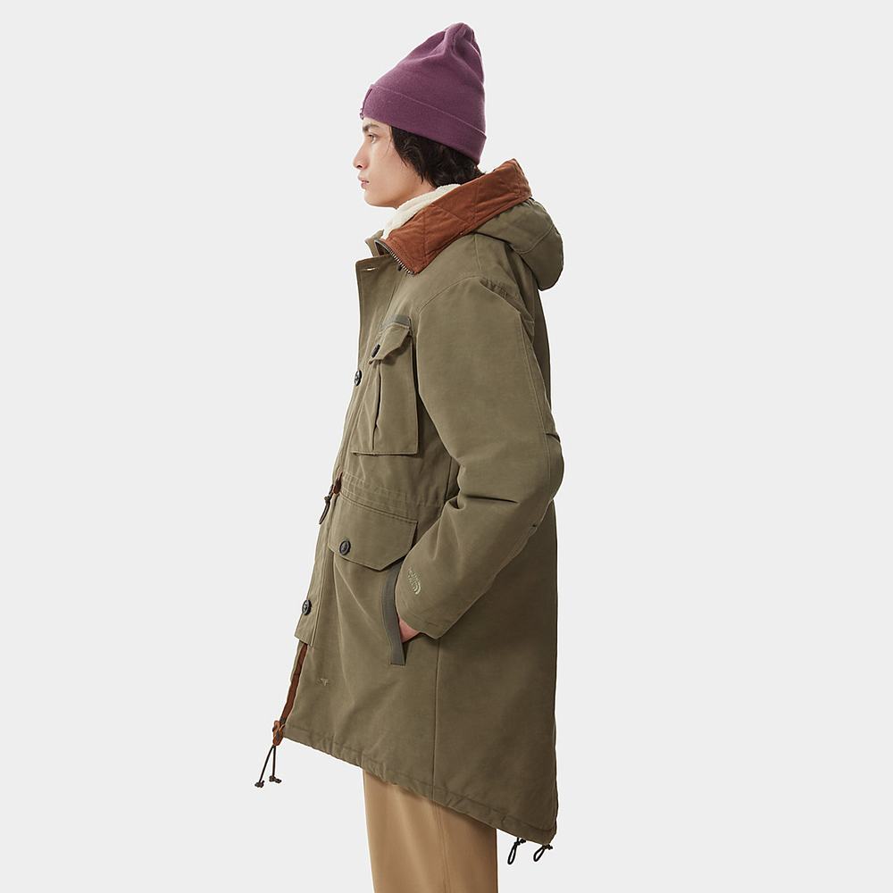 Bundy The North Face M66 Fishtail Panske Olivovo Zelená Zelene | UZW-826157