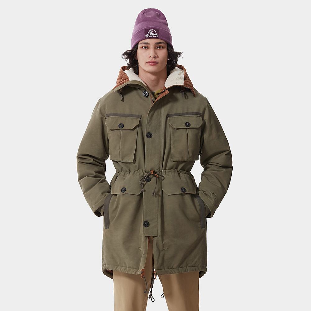 Bundy The North Face M66 Fishtail Panske Olivovo Zelená Zelene | UZW-826157