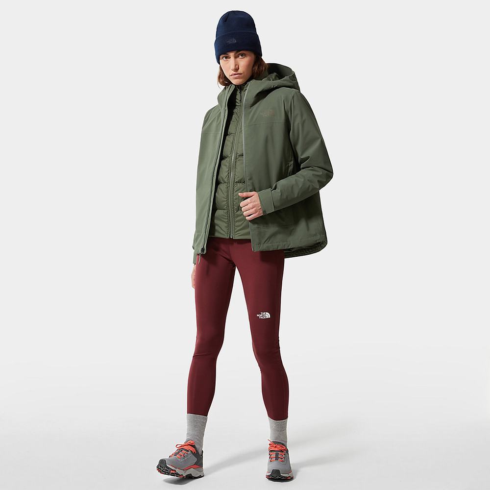 Bundy The North Face Mountain Light FUTURELIGHT™ Triclimate Damske Olivovo Zelená Zelene | WSX-608934