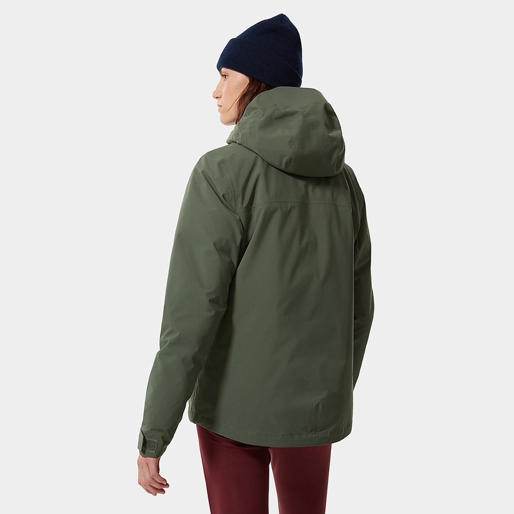 Bundy The North Face Mountain Light FUTURELIGHT™ Triclimate Damske Olivovo Zelená Zelene | WSX-608934