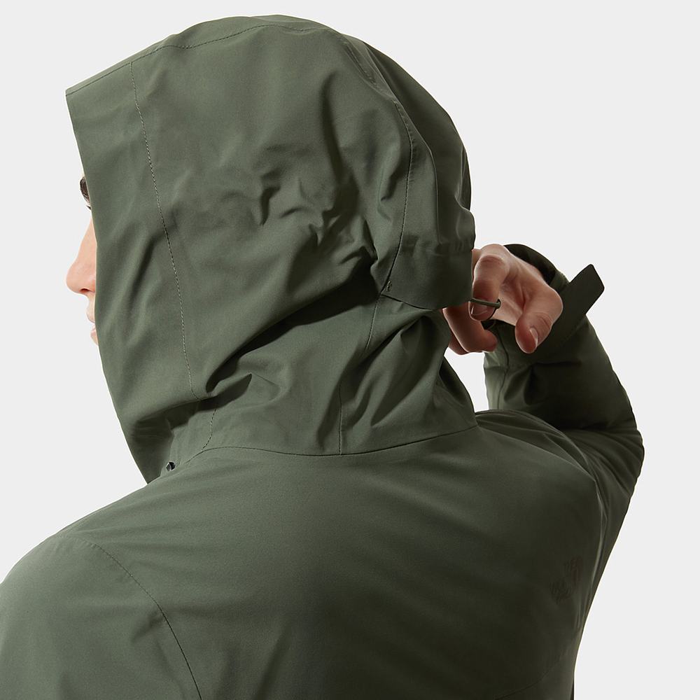 Bundy The North Face Mountain Light FUTURELIGHT™ Triclimate Damske Olivovo Zelená Zelene | WSX-608934