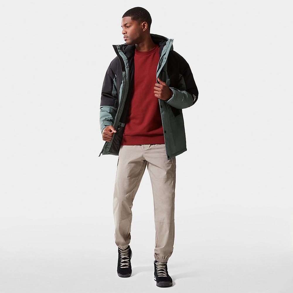 Bundy The North Face Mountain Light Insulated Panske Zelene | HXD-921740