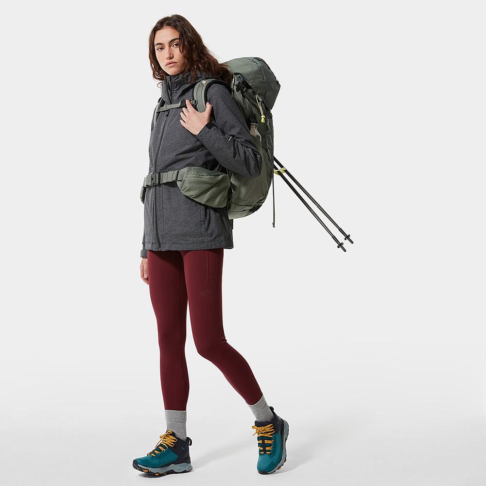 Bundy The North Face New Fleece Triclimate Damske Čierne Siva | ISD-943726