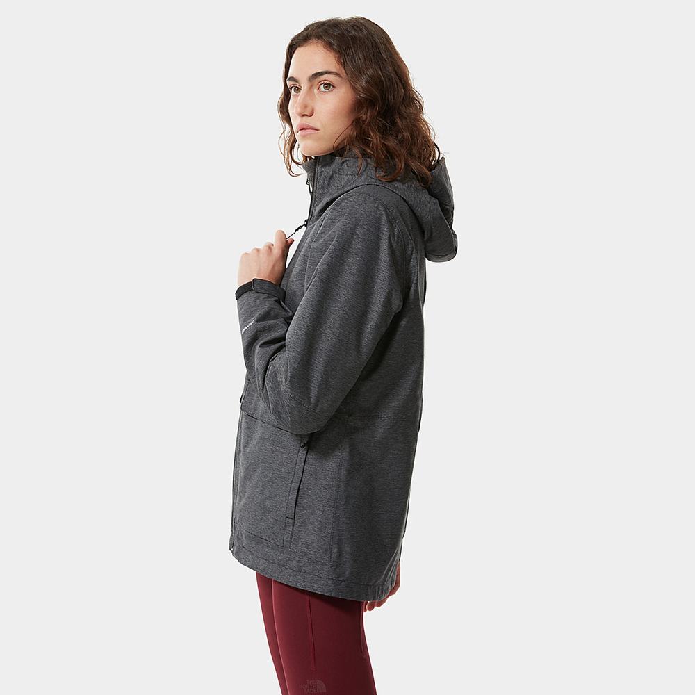 Bundy The North Face New Fleece Triclimate Damske Čierne Siva | ISD-943726