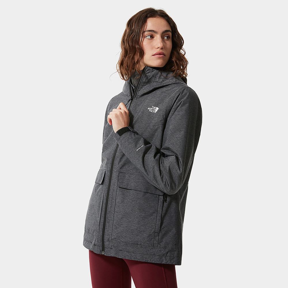 Bundy The North Face New Fleece Triclimate Damske Čierne Siva | ISD-943726