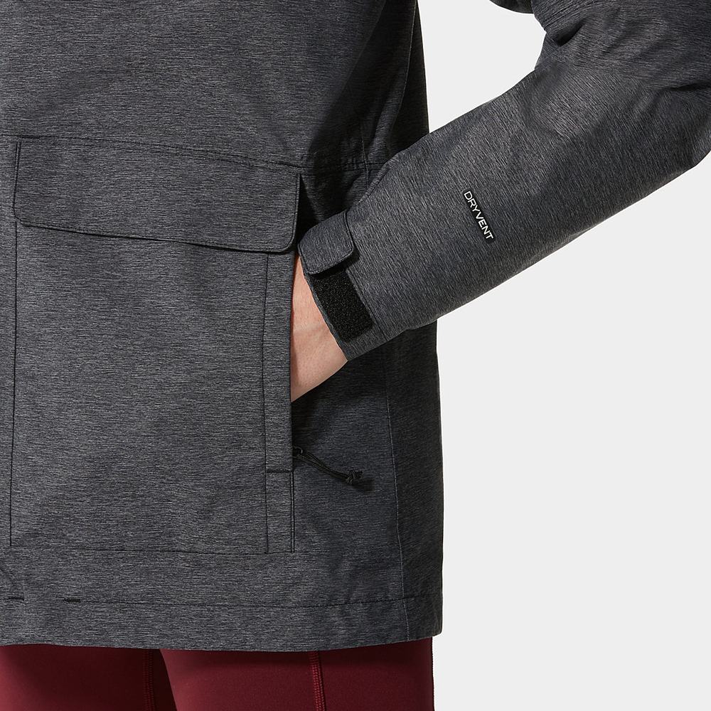 Bundy The North Face New Fleece Triclimate Damske Čierne Siva | ISD-943726