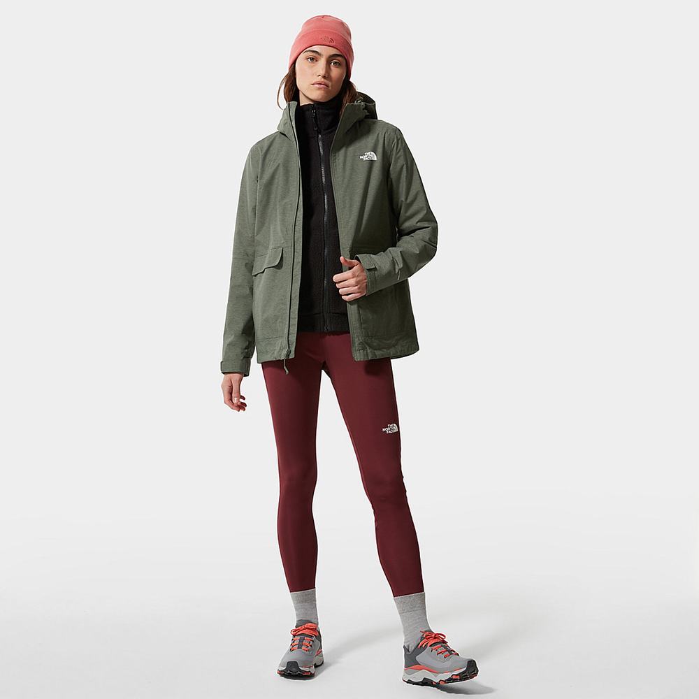 Bundy The North Face New Fleece Triclimate Damske Čierne | TZW-137890