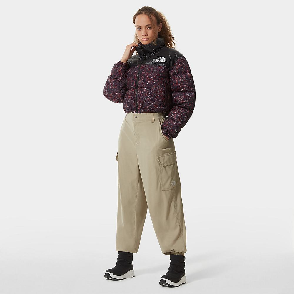 Bundy The North Face Nuptse Kratke Damske Nachový | EGB-472589