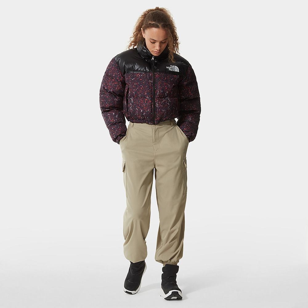 Bundy The North Face Nuptse Kratke Damske Nachový | EGB-472589