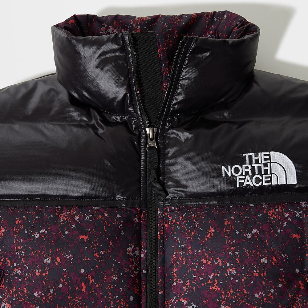 Bundy The North Face Nuptse Kratke Damske Nachový | EGB-472589