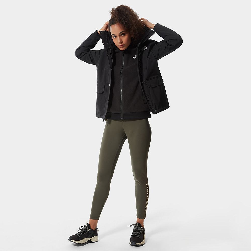 Bundy The North Face PINECROFT TRICLIMATE Damske Čierne | BDO-473952