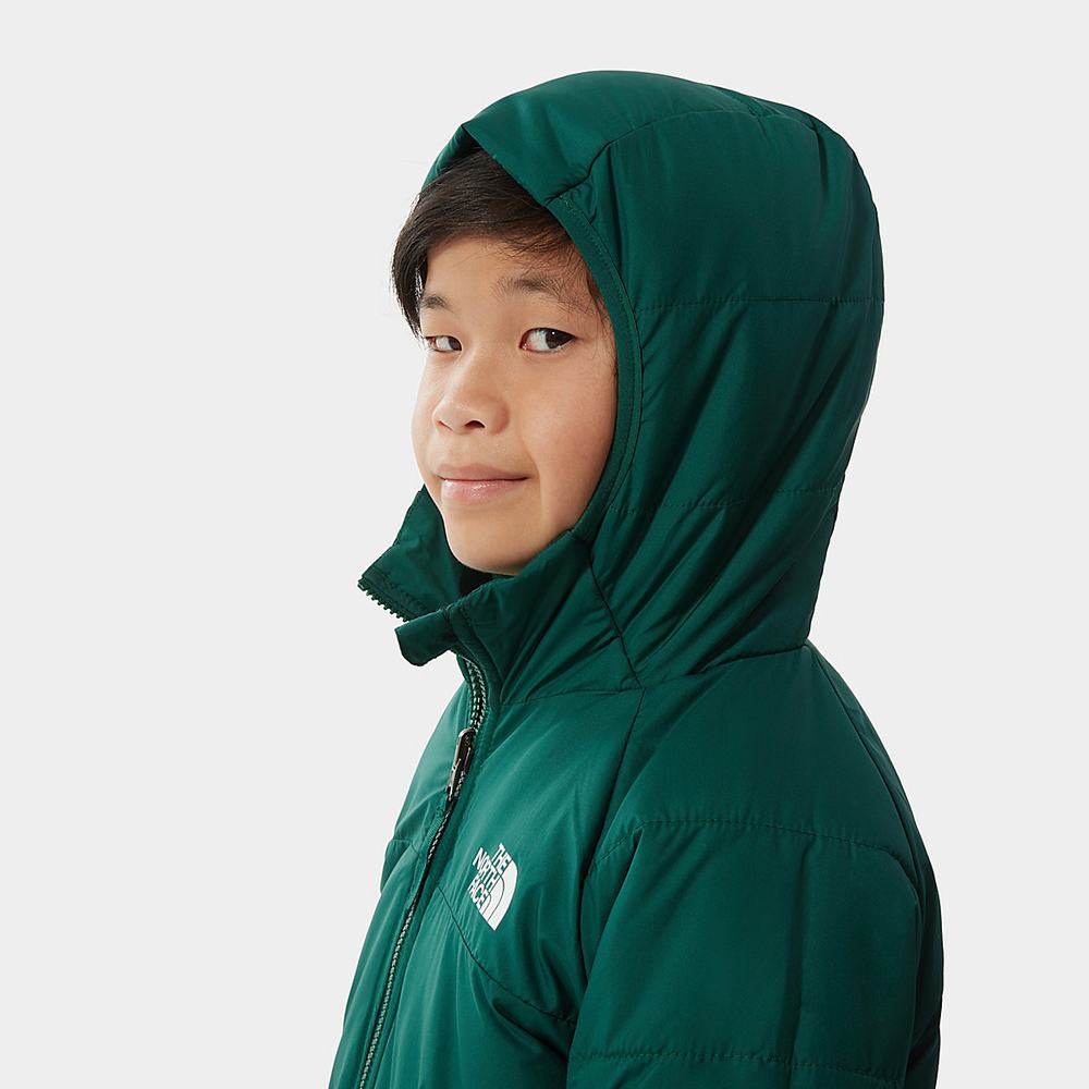Bundy The North Face Printed Reversible Perrito Insulated Chlapcenske Zelene | NVB-057439