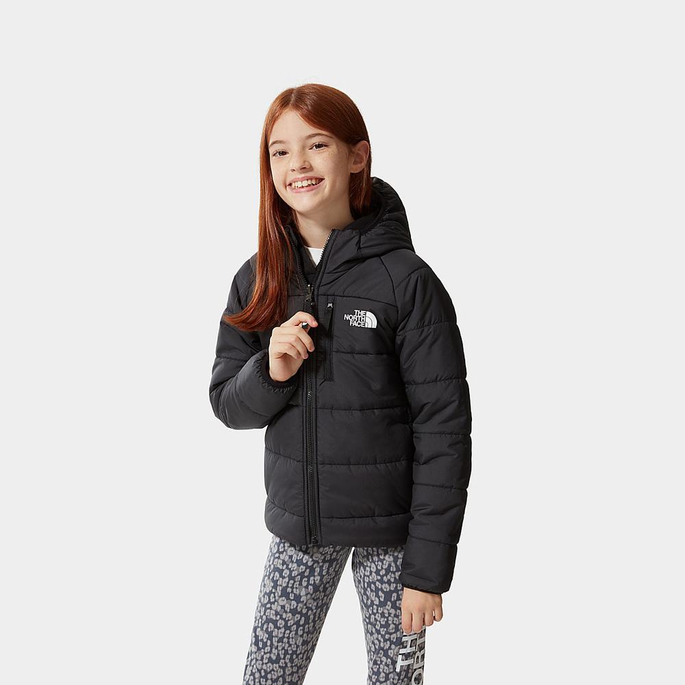 Bundy The North Face Printed Reversible Perrito Insulated Dievcenske Čierne | PSF-803271
