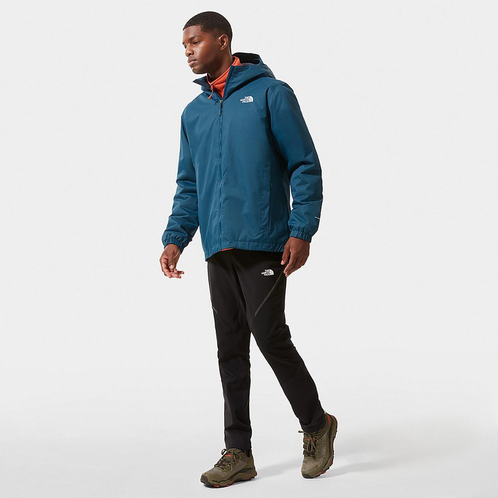 Bundy The North Face Quest Insulated Panske Modre Čierne Biele | VKL-725684
