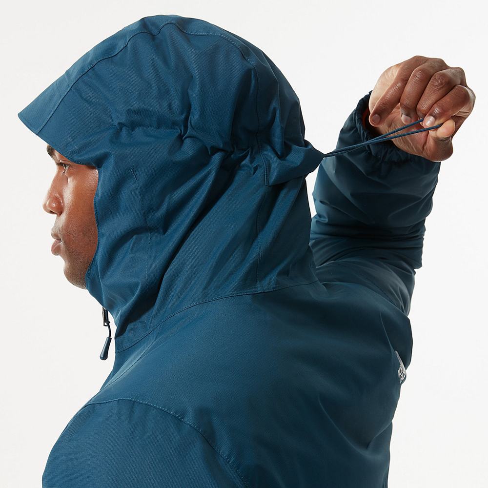 Bundy The North Face Quest Insulated Panske Modre Čierne Biele | VKL-725684