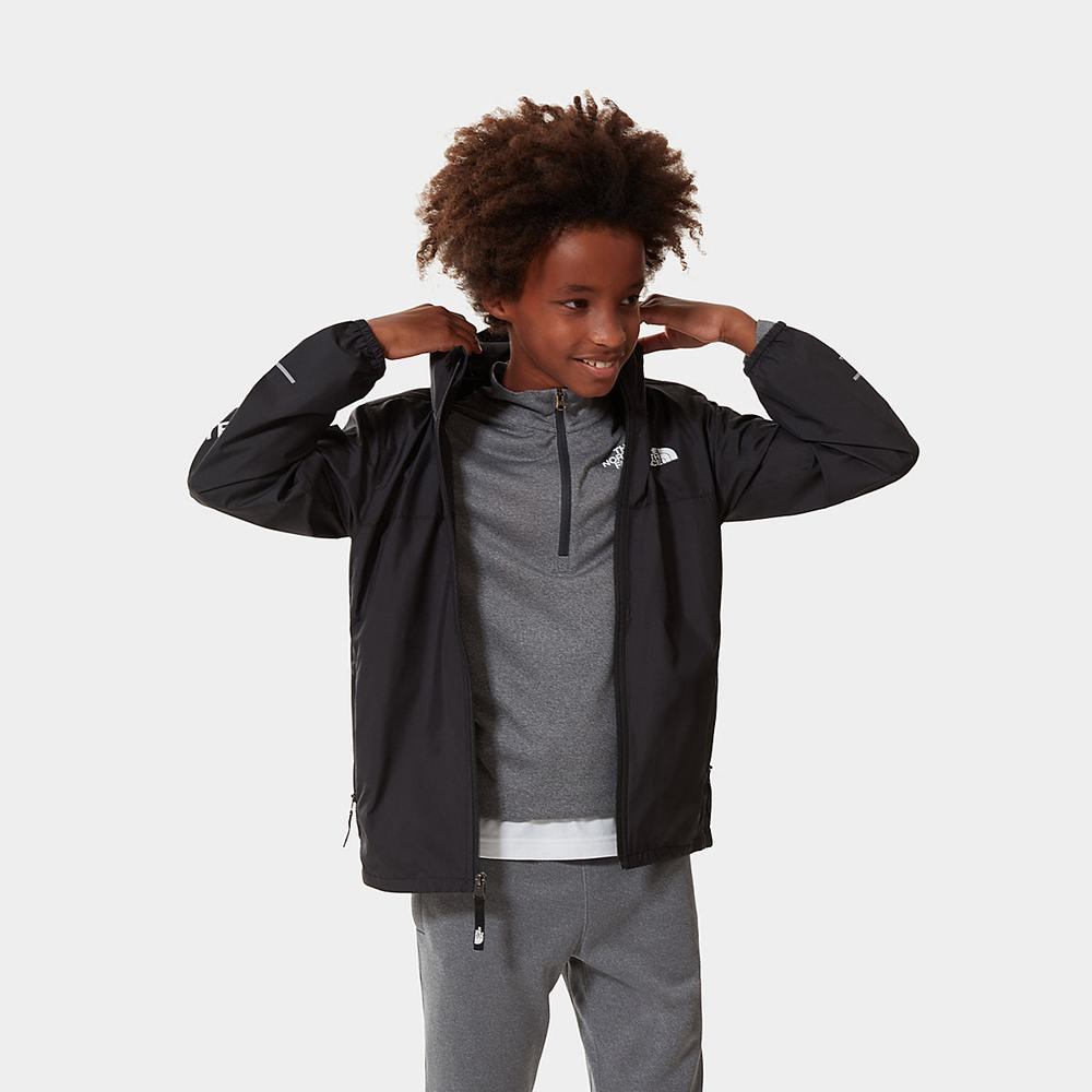 Bundy The North Face REACTOR WIND Chlapcenske Čierne Viacfarebný | HUA-703285
