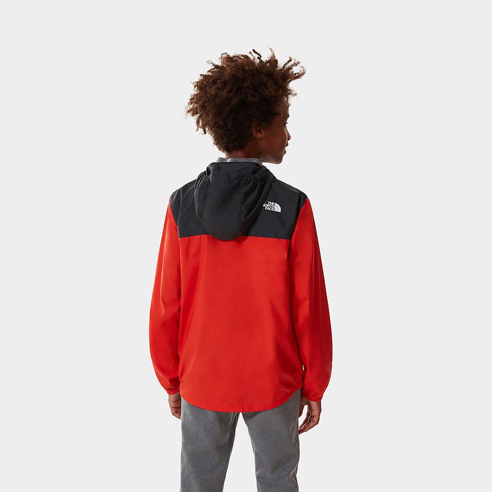 Bundy The North Face REACTOR WIND Chlapcenske Červené | IGR-724190