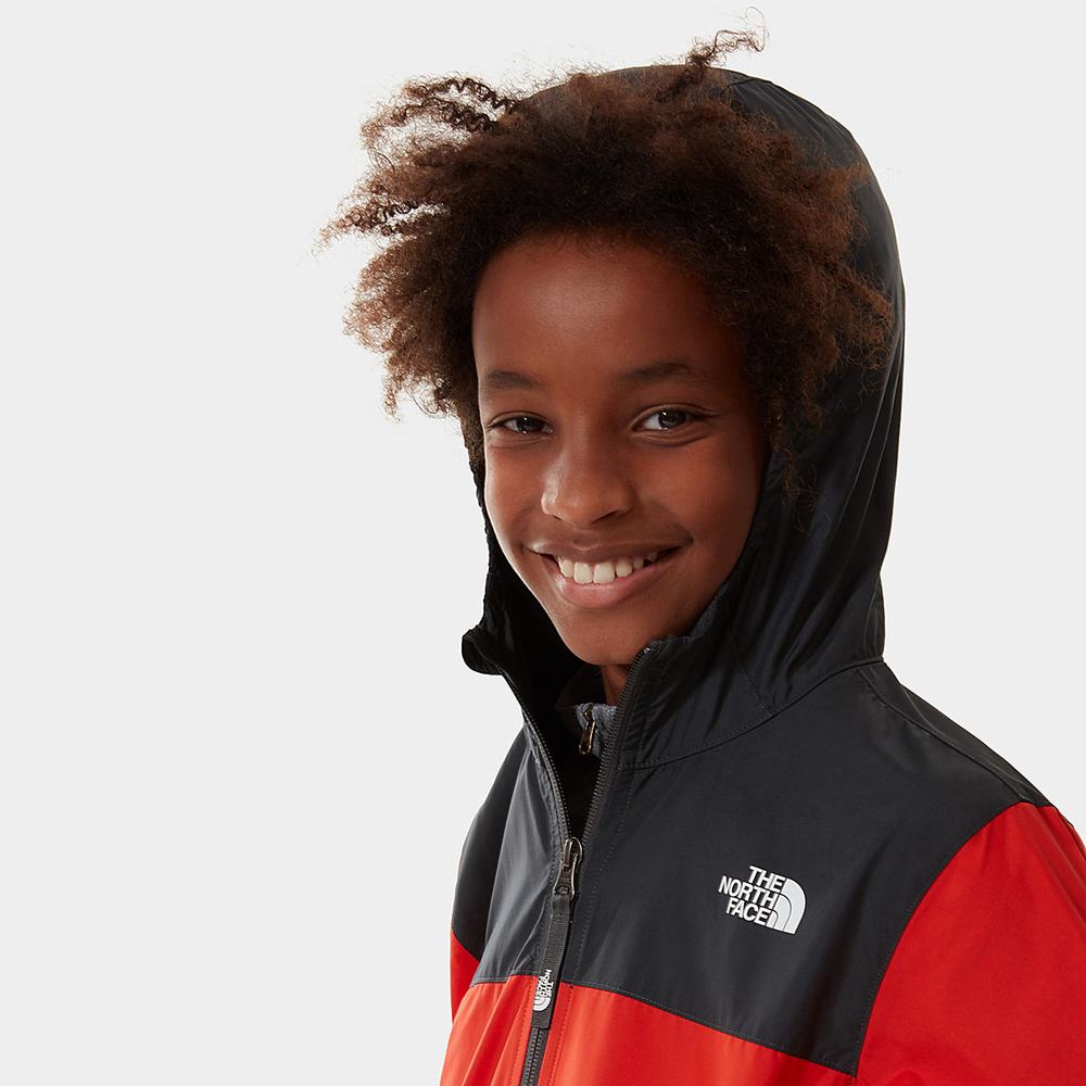 Bundy The North Face REACTOR WIND Chlapcenske Červené | IGR-724190