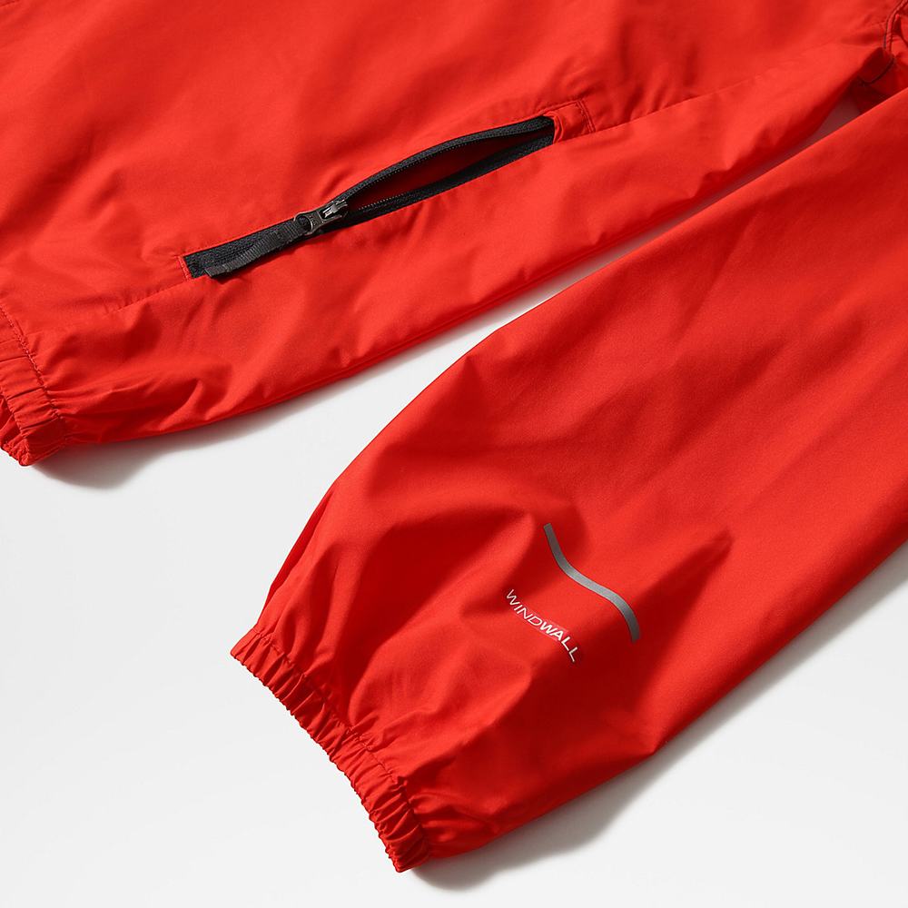 Bundy The North Face REACTOR WIND Chlapcenske Červené | IGR-724190
