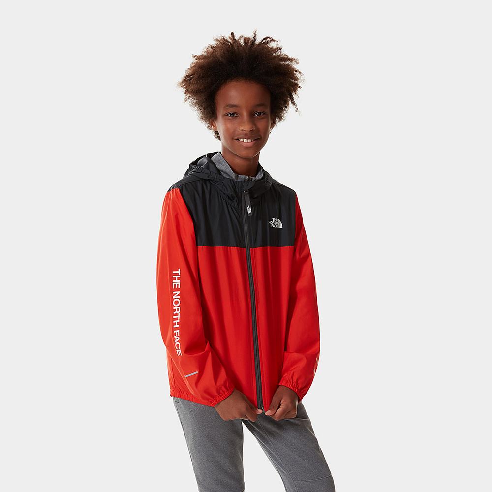 Bundy The North Face REACTOR WIND Chlapcenske Červené | IGR-724190