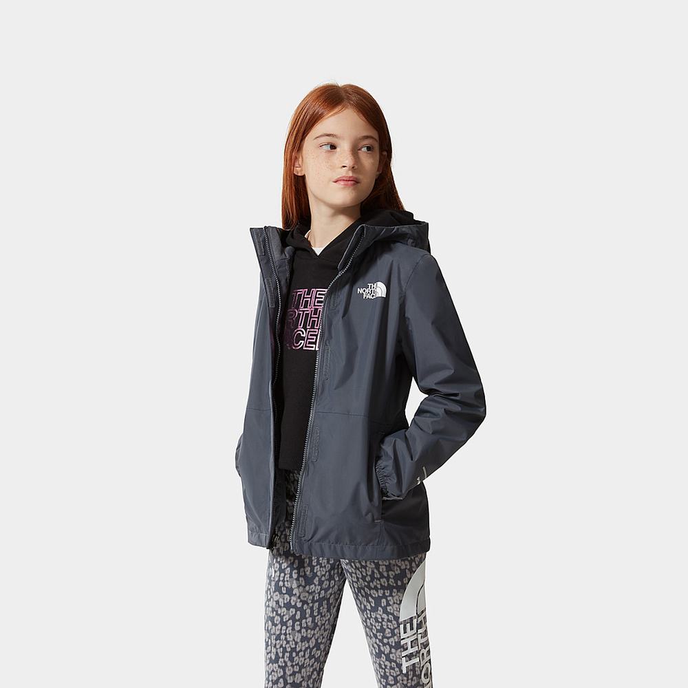 Bundy The North Face RESOLVE REFLECTIVE Dievcenske Siva | QBF-381756