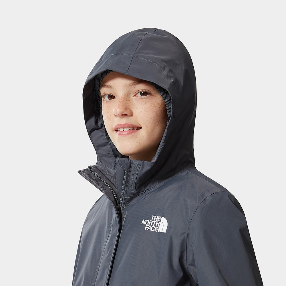 Bundy The North Face RESOLVE REFLECTIVE Dievcenske Siva | QBF-381756