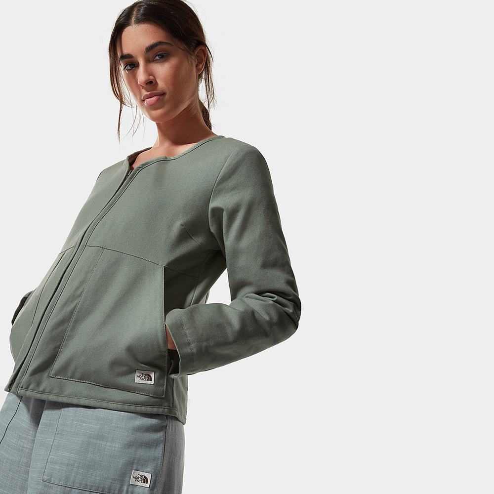 Bundy The North Face ROSTOKER Damske Zelene | OTH-206157