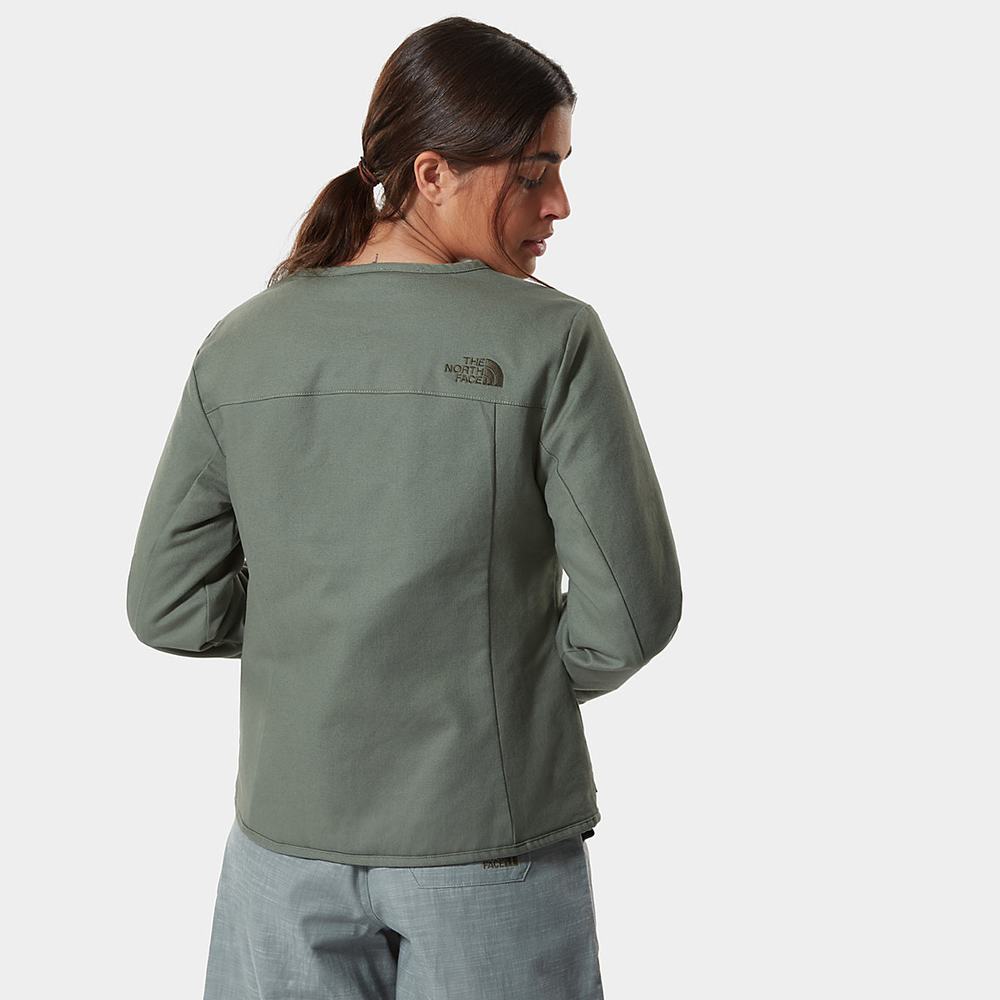Bundy The North Face ROSTOKER Damske Zelene | OTH-206157