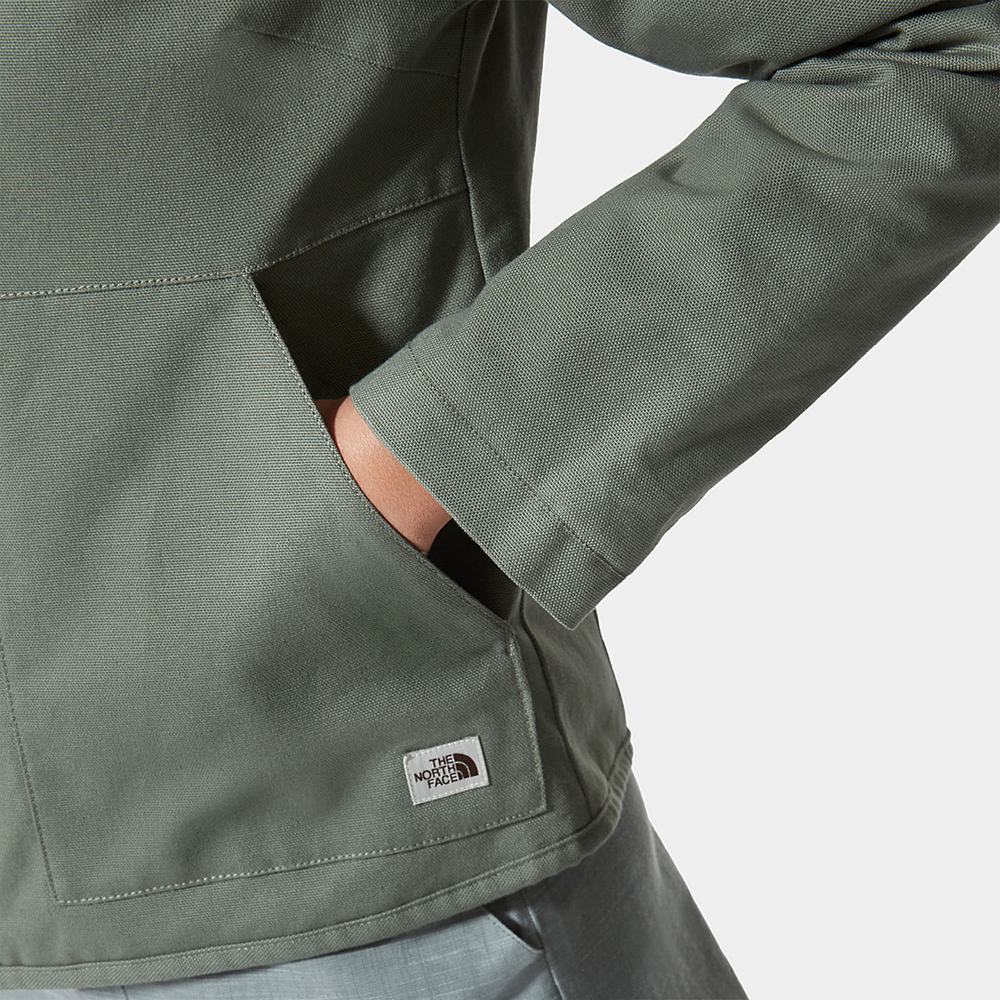 Bundy The North Face ROSTOKER Damske Zelene | OTH-206157