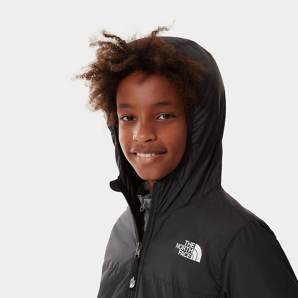 Bundy The North Face Reactor Insulated Chlapcenske Čierne | SNE-385206