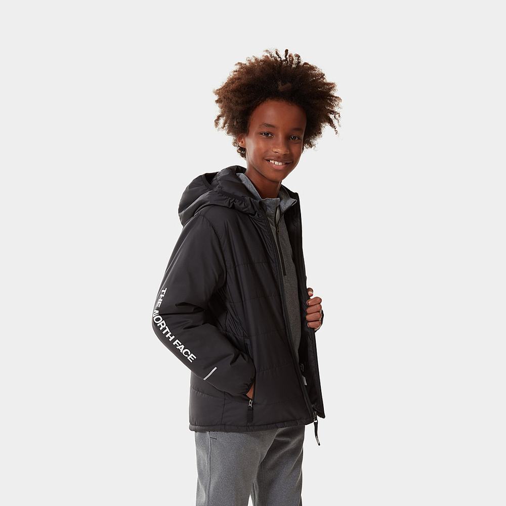 Bundy The North Face Reactor Insulated Chlapcenske Čierne | SNE-385206