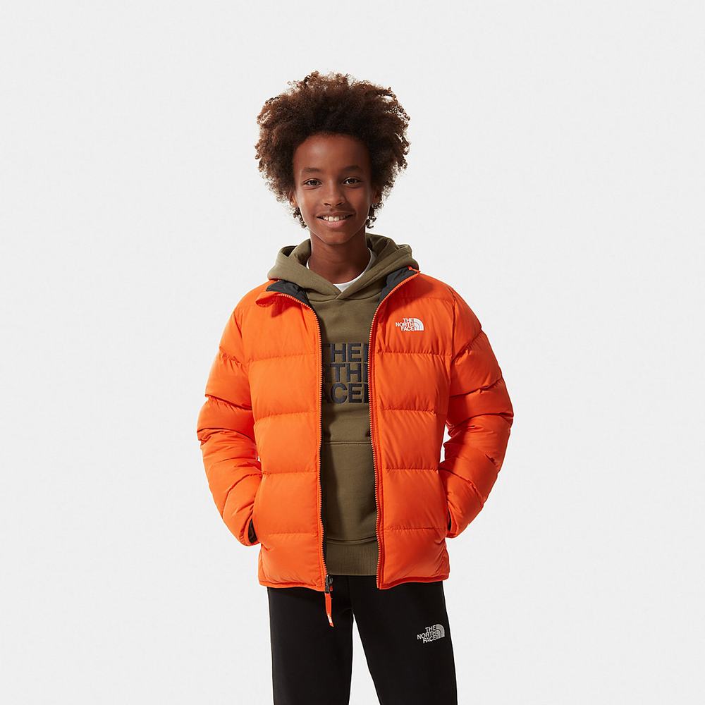 Bundy The North Face Reversible Andes Chlapcenske Červené Oranžové | RDH-312068