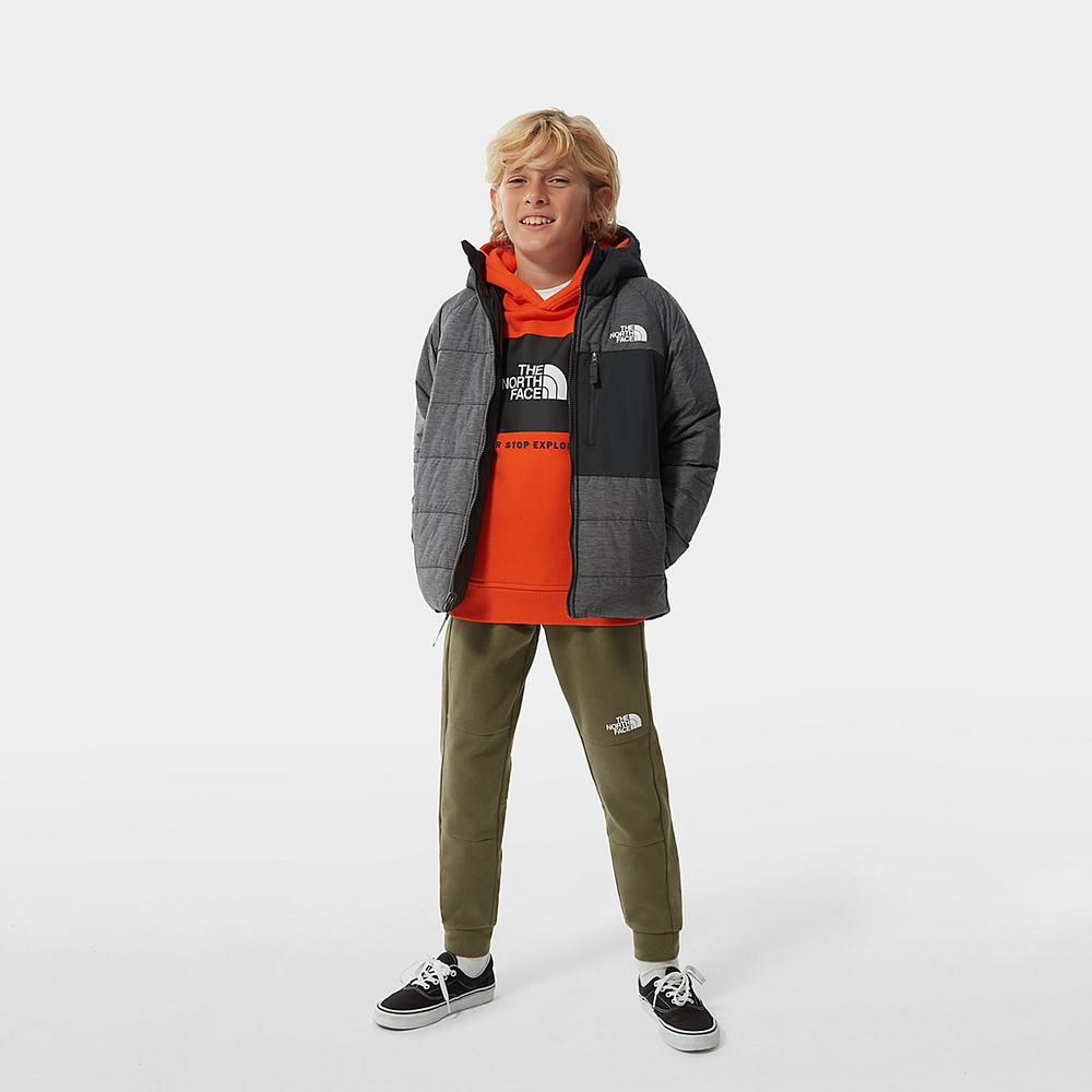 Bundy The North Face Reversible Perrito Chlapcenske Siva | MLE-402693