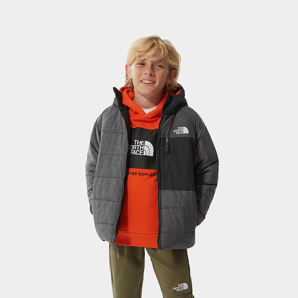 Bundy The North Face Reversible Perrito Chlapcenske Siva | MLE-402693